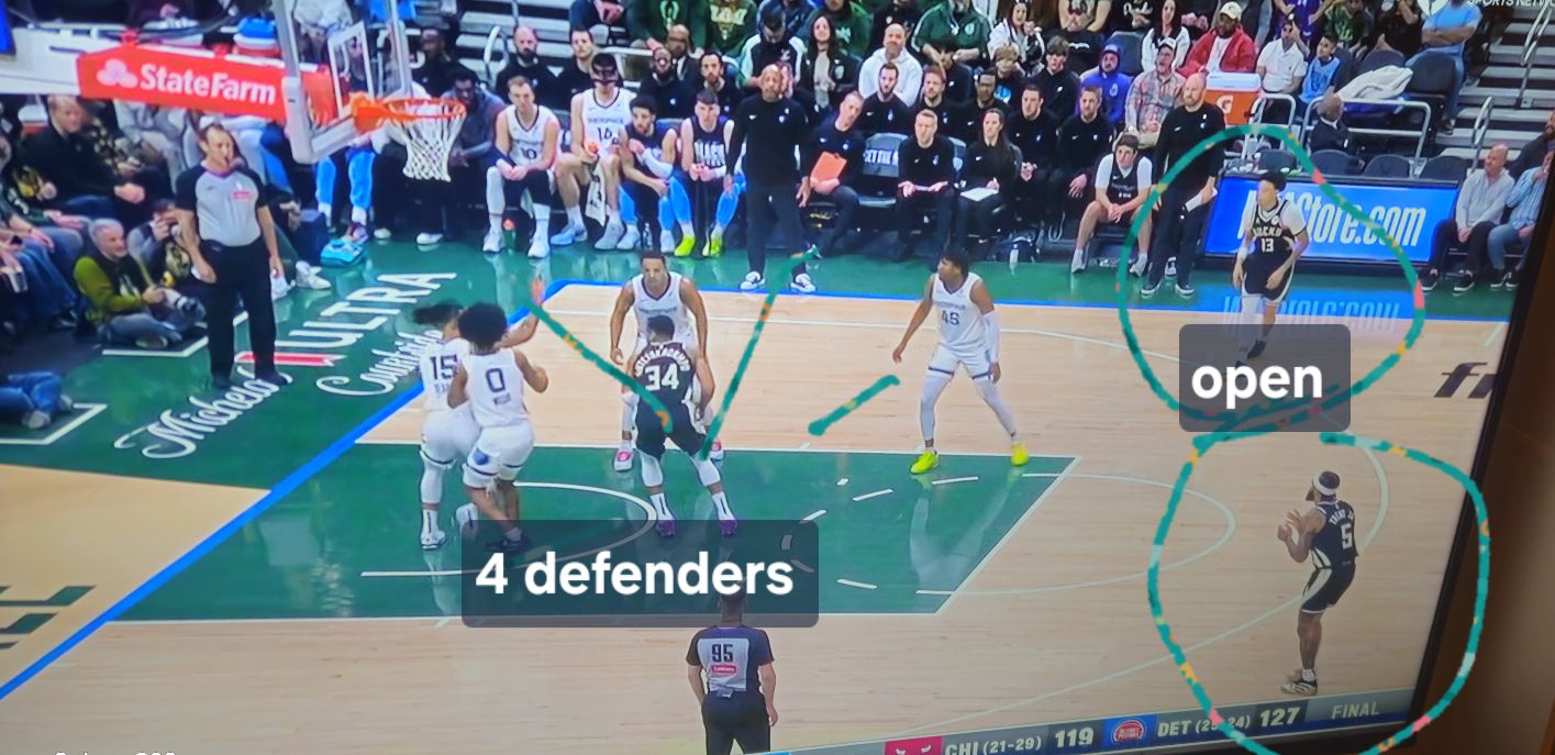 Bucks-Grizzlies 2/2/25 Giannis eval