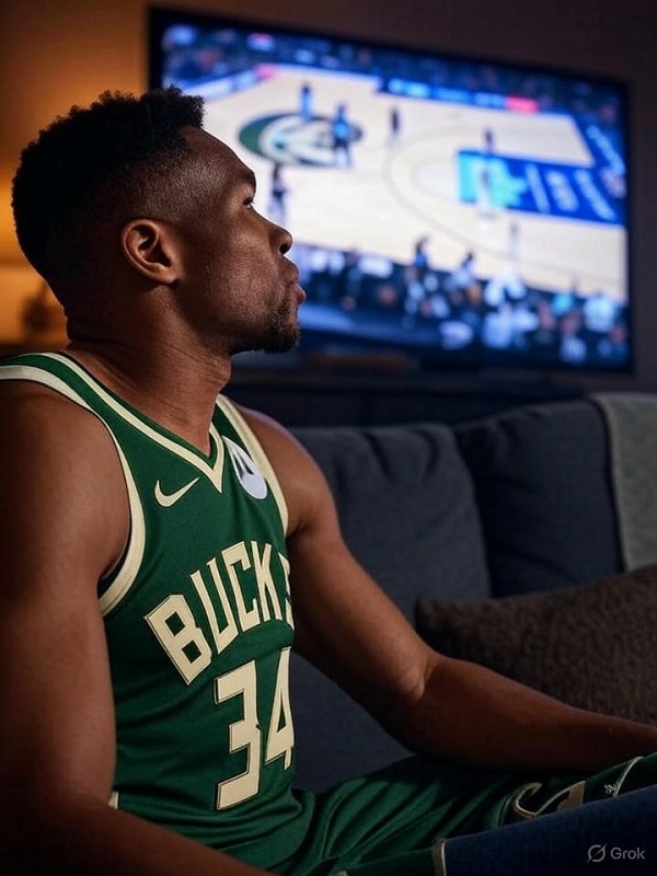 Why Giannis is NOT watching the NBA finals