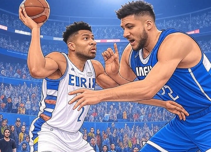 Is Giannis afraid of Nurkic?  Hell yeah!