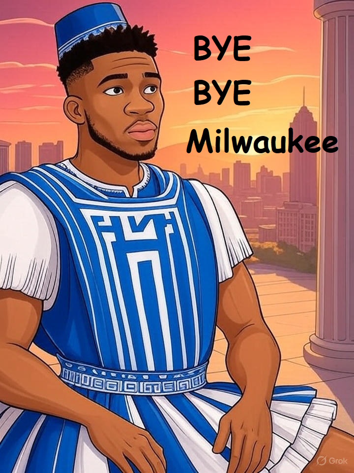 Is Giannis preparing a return to greece soon?