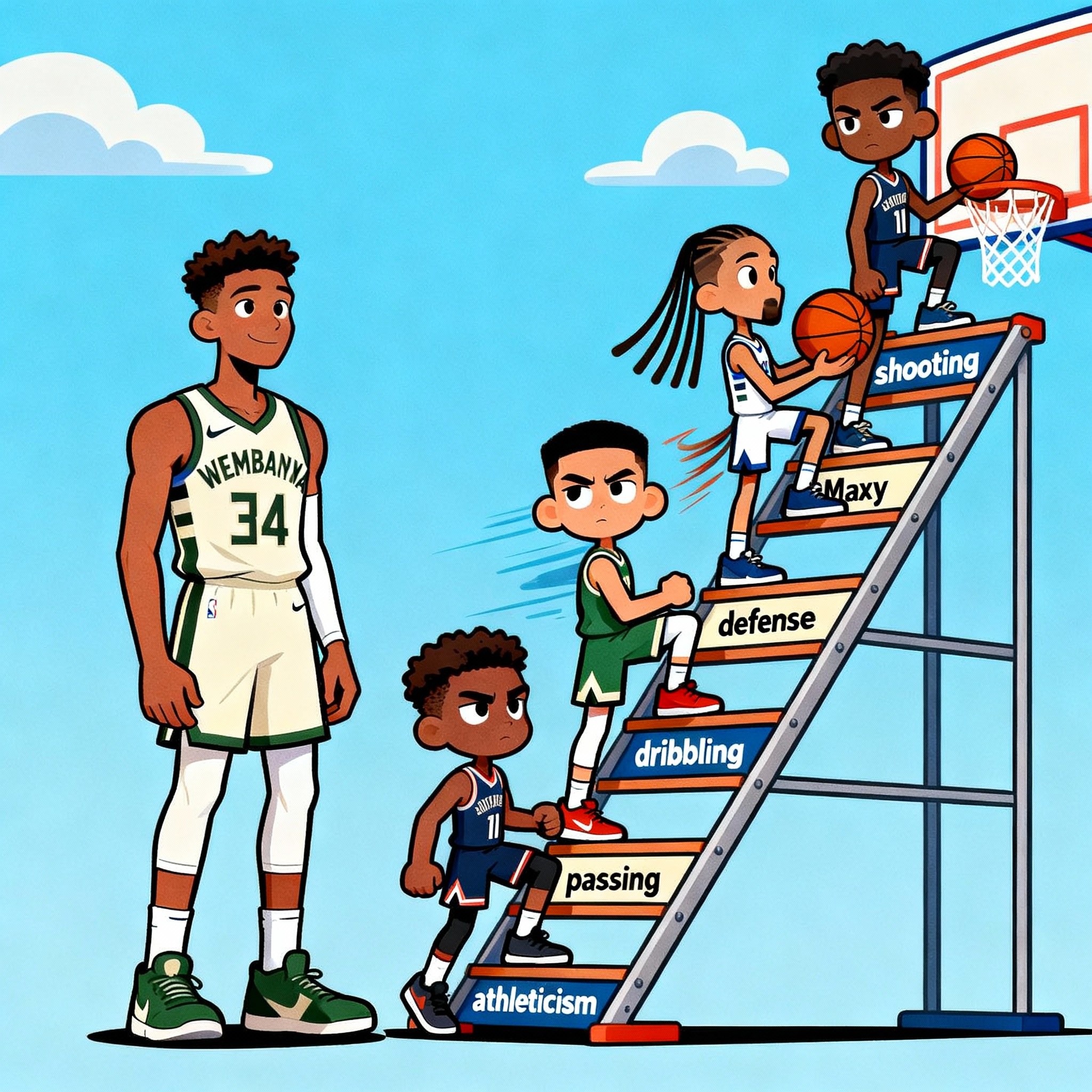 I know what they did this summer (while Giannis was statIC