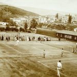 A tennis match at the Athens tennis club ~ 1906