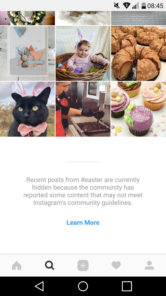 Το Instagram απαγόρευσε το Πάσχα!