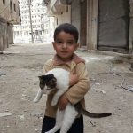 Σκύλος vs παιδάκι από τη Συρία vs γάτα